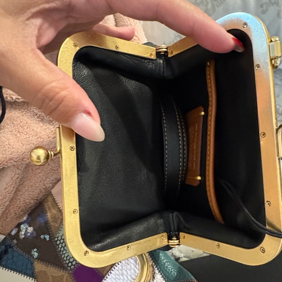 coach rare hard to find lock bag - Picture 2 of 10